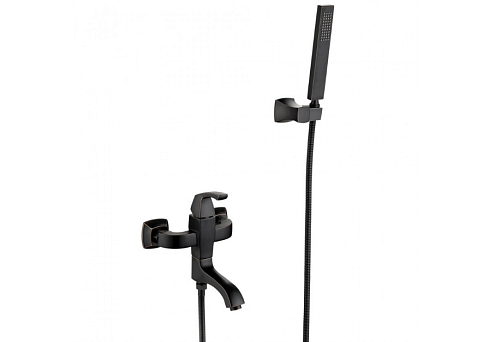 Смеситель Lemark &quot;Нубира&quot; LM6214ORB для ванны с поворотным изливом черная бронза: фотография 1