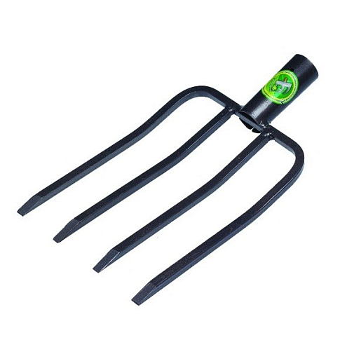 Вилы копальные 4-рогие, без черенка: фотография 1