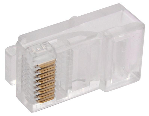 Разъем RJ45 (8P8C) кат.5E UTP GENERICA CS3-1C5EU-G: фотография 1