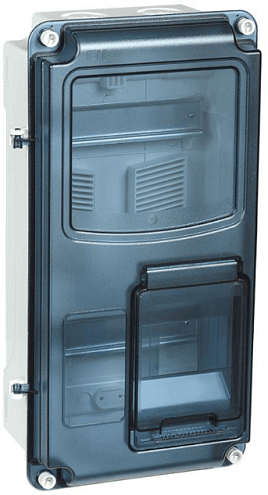 Корпус пластиковый KREPTA 5 ЩУРн-П 1/8 IP66 PC IEK MSP1-N-08-55: фотография 1