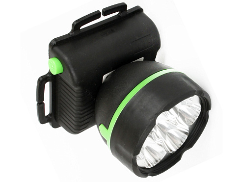Фонарь налобный 909LED7 (7LED 1 режим; 3хR6 черн.) Ultraflash 11782: фотография 1