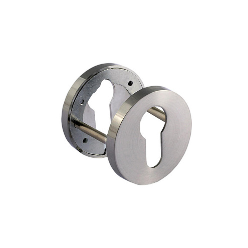 Накладка под ключ НОРА-М Slim НК-А матовый никель круглая: фотография 1