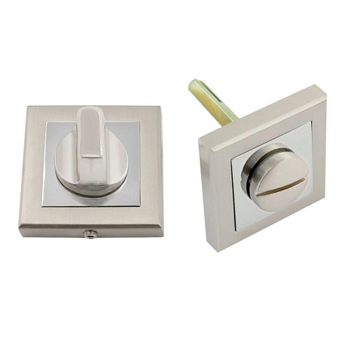 Накладка под фиксатор НОРА-М НФ-К матовый никель: фотография 1