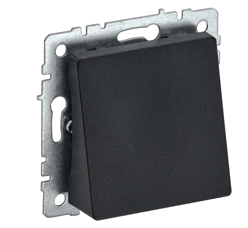 Вывод кабеля BRITE МВ10-БрЧ механизм черный IEK BR-VK10-0-K02: фотография 1