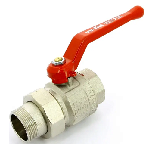 Кран шаровой американка 1 1/2&quot; рычаг ВН Uni-fitt : фотография 1