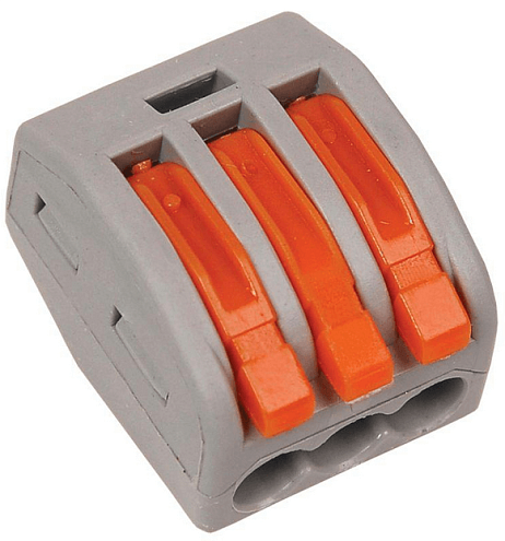 Клемма строительно-монтажная СМК 222-413 IEK UKZ-001-413: фотография 1