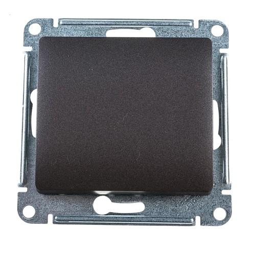 Выключатель 1-кл СП Glossa 10А IP20 (сх. 1) 10AX механизм графит SE GSL001311: фотография 1