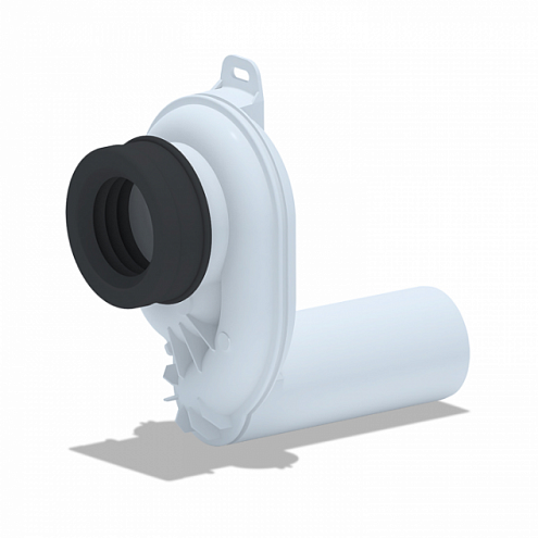 Сифон для писсуара с выпуском на 50 горизонтальный АНИ Пласт U0605: фотография 1