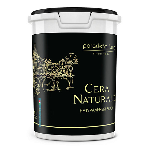 Декоративное защитное покрытие (воск) PARADE Cera Naturale 0,9л: фотография 1