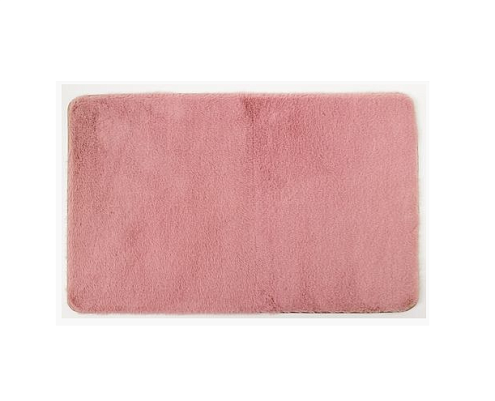 Коврик меховой Roomis чайная роза 80х120: фотография 1
