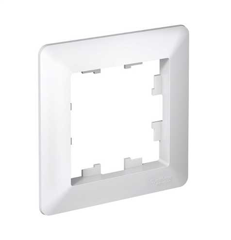 Рамка 1-местная AtlasDesign Air белый/дымчатый белый Systeme Electric ATN220101: фотография 1