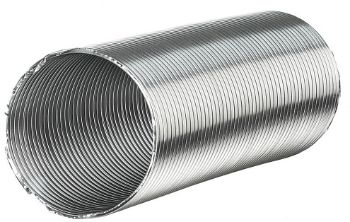 Воздуховод ЭВЕНТ алюминиевый гофрированный D120 L1,5м: фотография 1