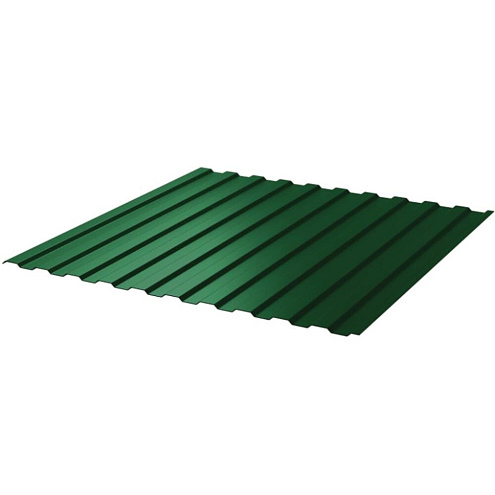 Профнастил С8 зелёный мох (6005)  1200х6000  0,45мм: фотография 1