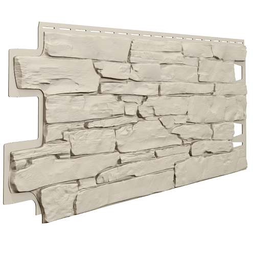 Фасадные панели Технониколь Оптима, Камень, слоновая кость : фотография 1