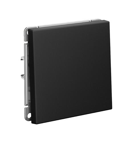 Переключатель перекрестный ArtGallery 10AX быстрозажимные клеммы механизм карбон Systeme Electric GAL001071S: фотография 1