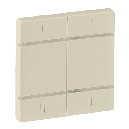 Панель лицевая Valena Life MyHome Play Zigbee для 4-сценарного радиоуправляющего устройства сл. кость Leg 754804: фотография 1