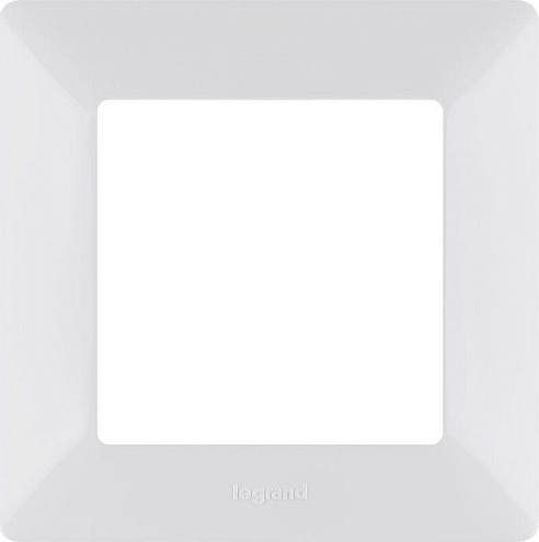 Рамка 1-м Valena Life универсальная бел. Leg 754007: фотография 1