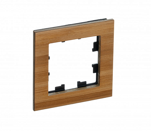 Рамка 1-местная AtlasDesign Nature дерево бамбук Systeme Electric ATN353201: фотография 1