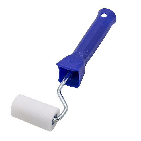 Мини-валик "Мольтопрен", бюгель 6мм, пена 10мм, 15х55мм, для всех ЛКМ, РемоКолор: фотография 1