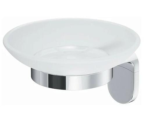 Мыльница стеклянная настенная AM.PM X-Joy A8434200 хром: фотография 1