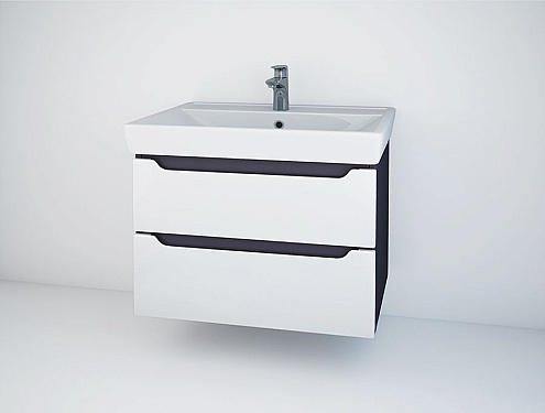 Тумба Элиза 70 арт.115 серая: фотография 1