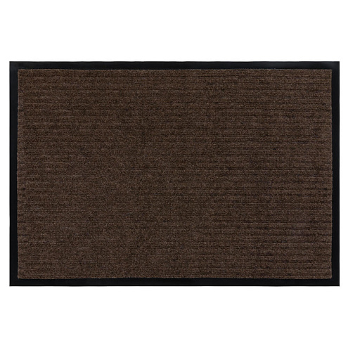 Коврик влаговпитывающий "Трин"  0,8х1,2м коричневый: фотография 1