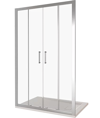 Душевое ограждение LATTE WTW-TD-160-C-WE: фотография 1