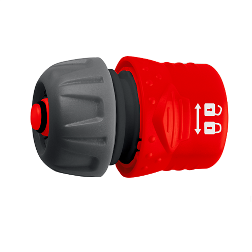 Соединитель шланг-насадка, 1/2", с автостопом и запирающим механизмом, Grinda: фотография 1