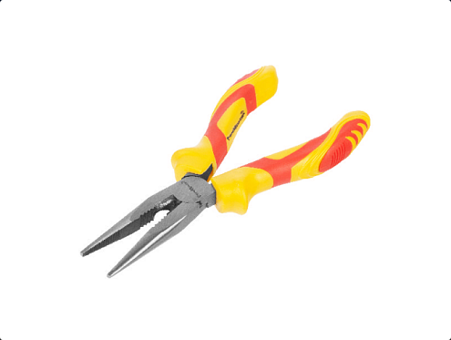 Тонкогубцы серии &quot;Fine&quot;, 2-компонентная рукоятка, 180мм, РемоКолор: фотография 1