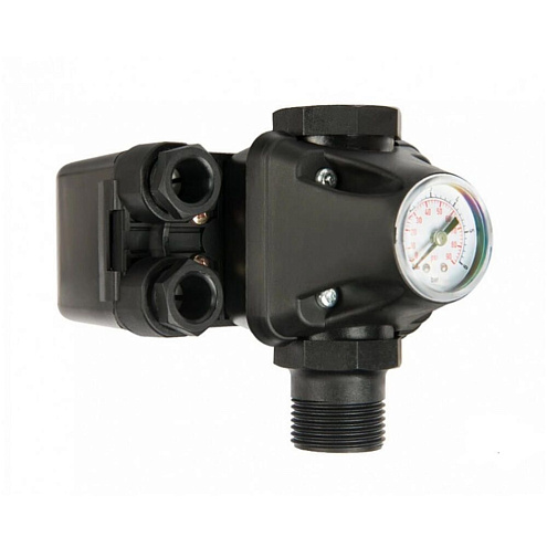 Реле давления РМ/5-3W 1" со встроенным манометром Unipump: фотография 1