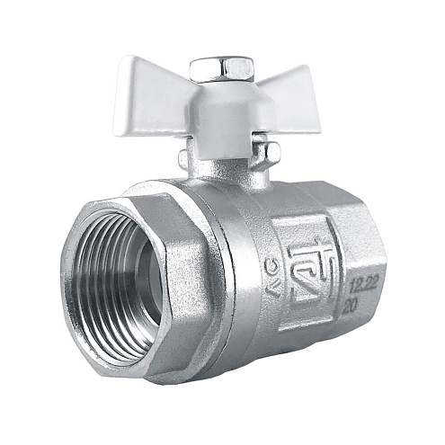 Кран шаровой 1&quot; бабочка г/г STI: фотография 1