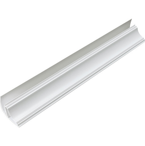 Плинтус потолочный 8мм белый 3м: фотография 1