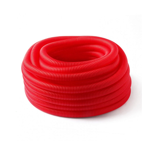 Гофра защитная 20/18 для труб PEX и PERT диаметр 16 красная : фотография 1