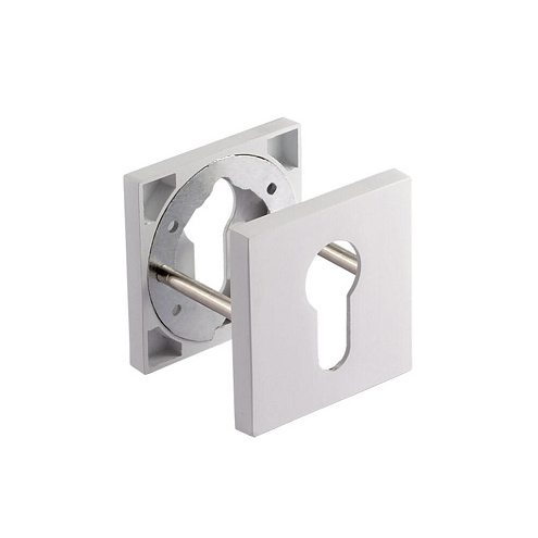 Накладка под ключ НОРА-М Slim НК-К белый квадратная: фотография 1