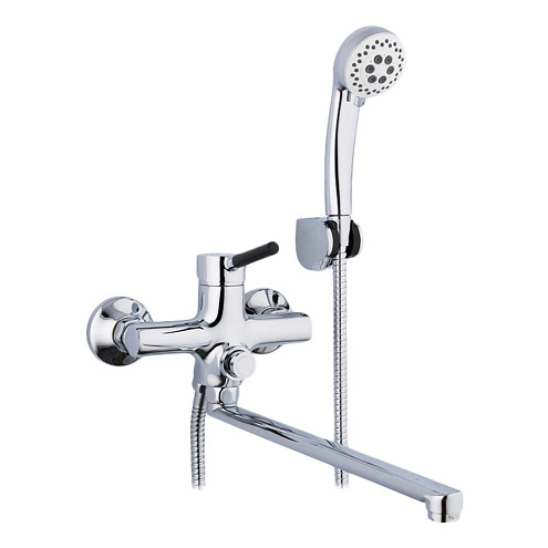 Смеситель для ванны и умывальника 35к 2244F L-нос 35 см FRAP: фотография 1