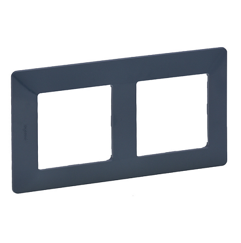 Рамка 2-места Valena Life универсальная лазурь Leg 754092: фотография 1