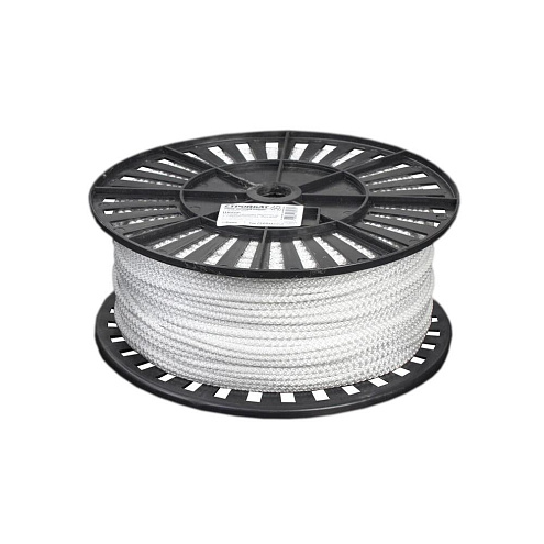 Шнур хозяйственно - бытовой с сердечником  5мм белый : фотография 1