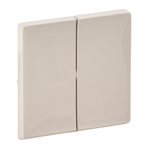 Панель лицевая Valena Life для 2-кл. выкл. сл. кость Leg 755021: фотография 1