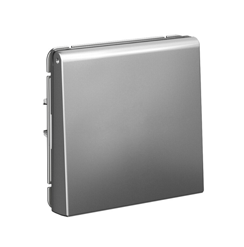 Вывод кабеля ArtGallery механизм сталь Systeme Electric GAL000999: фотография 1