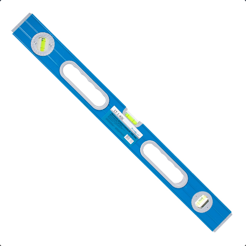 Уровень коробчатый с ручками, 600мм, 3 глазка, точность 1мм/м, РемоКолор: фотография 1