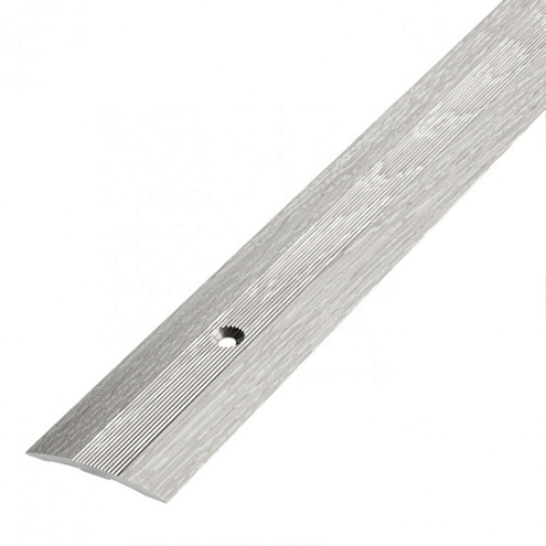 Порог-стык 38мм 0,9м ясень серый: фотография 1