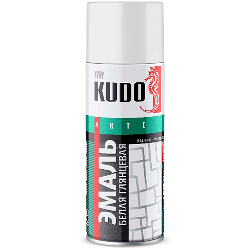 Эмаль универсальная «3P» TECHNOLOGY, белый глянцевый : фотография 1