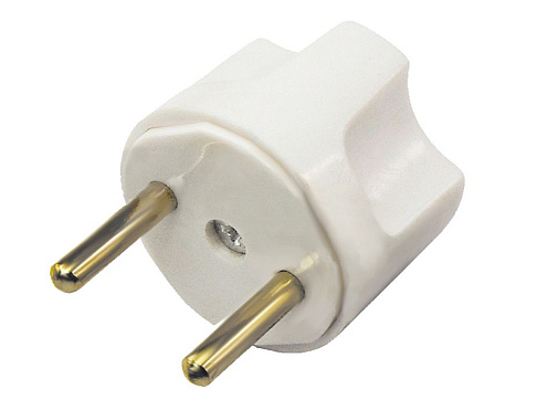 Переходник сетевой &quot;ПИТЕР&quot; бел. (инд. упак.) PROCONNECT 11-1031-9: фотография 1