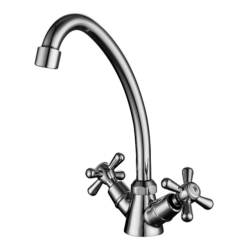 LM6040C &quot;Промоушен&quot; Смеситель для кухни с  поворотным изливом, хром: фотография 1