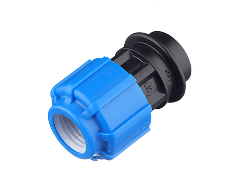 Муфта переходная ПЭ 20х1/2&quot; внутренняя резьба  обжимная ТПК-Аква: фотография 1