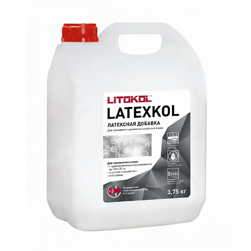 Латексная добавка LATEXKOL - М    3,75кг: фотография 1