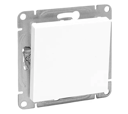 Выключатель 1-клавишный Эпика механизм белый EKF UP1-SWW-10: фотография 1