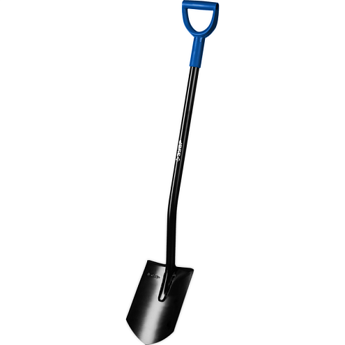 Лопата Зубр &quot;Артель&quot;, штыковая, стальной черенок, с рукояткой, 1200мм: фотография 1