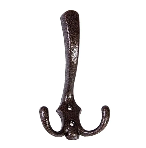 Крючок - вешалка №9 медь 3-х рожковый: фотография 1