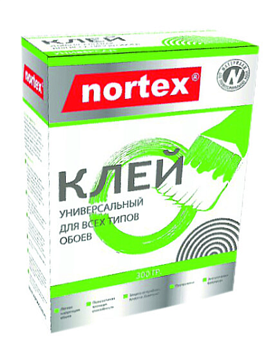Клей для обоев &quot;Nortex&quot; Универсал 300 гр 35-45 м.кв: фотография 1
